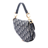 Dior Mini Oblique Canvas Saddle Bag Secondhand