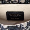 Dior Mini Oblique Canvas Saddle Bag Secondhand