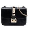 Valentino Mini Leather Rockstud Glam Lock Crossbody Secondhand