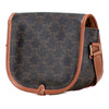 Celine Medium Triomphe Coated Canvas Folco Crossbody Secondhand