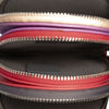 Chanel CC Quilted Lambskin Triple Zip Round Clutch With Chain Secondhand