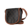 Celine Mini Triomphe Coated Canvas Besace Crossbody Secondhand