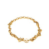 Louis Vuitton Gold Plated Monogram Crazy In Lock Bracelet Secondhand