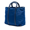 Prada Vitello Trimmed Tessuto Satchel Secondhand