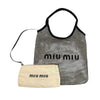Miu Miu Raffia Mesh Ivy Tote Secondhand