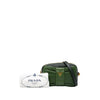Prada Bicolor Nappa Fiocco Clutch on Strap Secondhand