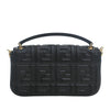 Fendi Zucca Embossed Leather Baguette Phone Pouch Satchel Secondhand