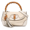 Gucci Medium GG Canvas New Bamboo Satchel Secondhand
