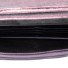 Chanel Quilted Iridescent Lambskin Tartan Button Wallet On Chain Secondhand