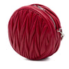 Secondhand Miu Miu Matelasse Nappa Round Crossbody