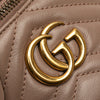 Gucci GG Marmont Round Matelasse Leather Backpack Secondhand