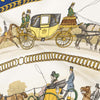 Hermès La Promenade de Longchamps Silk Scarf 90 Secondhand