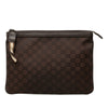 Gucci GG Nylon Top Zip Clutch Secondhand