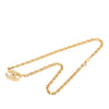 Chanel CC Gold Plated Strass Pendant Necklace Secondhand