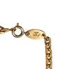 Chanel CC Gold Plated Strass Pendant Necklace Secondhand