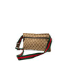 Gucci GG Canvas Web Double Pocket Belt Bag Secondhand