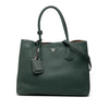 Secondhand Prada Vitello Daino Double Handle Tote