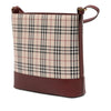 Burberry House Check Canvas Shoulder Bag Secondhand
