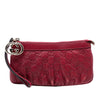 Secondhand Gucci Guccissima New Britt Wristlet Clutch