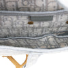Dior Oblique Embroidered Canvas Saddle Bag Secondhand