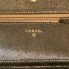 Chanel Quilted Iridescent Lambskin Tartan Button Wallet On Chain Secondhand