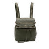 Valentino Grained Calfskin Rockstud Flap Backpack Secondhand