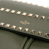 Valentino Grained Calfskin Rockstud Flap Backpack Secondhand