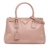 Prada Large Saffiano Lux Galleria Double Zip Satchel Secondhand