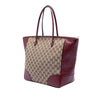 Gucci GG Canvas and Calfskin Bree Tote Secondhand