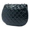 Chanel Medium Quilted Patent Bubble CC Flap Secondhand