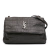 Secondhand Saint Laurent Medium Croc Embossed Calfskin Monogram West Hollywood Crossbody