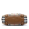 Burberry House Check Canvas Ashbury Knight Handbag Secondhand