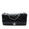 Chanel Jumbo Patent Embossed Lucky Symbols Flap Secondhand