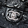 Chanel Jumbo Patent Embossed Lucky Symbols Flap Secondhand