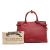 Secondhand Burberry Medium Leather and House Check Banner Satchel