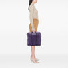 Bottega Veneta Intrecciato Trimmed Leather Handbag Secondhand