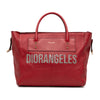 Dior Studded Goatskin Diorangeles Convertible Tote Secondhand