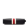 Gucci Calfskin Logo Stripe New Web Clutch Secondhand