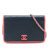 Chanel Quilted Lambskin Color Pop Wallet on Chain Secondhand