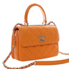 Chanel Mini Quilted Lambskin Trendy CC Top Handle Flap Secondhand