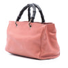 Gucci Medium Calfskin Bamboo Shopper Satchel Secondhand