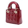 Dior Mini Patent Cannage Lady Dior Secondhand