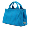 Secondhand Prada Small Canvas Canapa Logo Tote