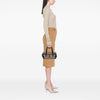 Gucci GG Canvas Bamboo Bullet Shoulder Bag Secondhand