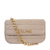 Celine Matelasse Goatskin Monochrome Chain Shoulder Bag Secondhand