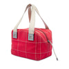 Secondhand Chanel CC Chocolate Bar Canvas Wild Stitch Handbag