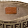 Fendi Zucchino Canvas Triple Strap Pochette Shoulder Bag Secondhand