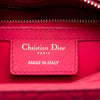 Dior Medium Ultra Matte Calfskin Cannage Embossed Lady Dior Secondhand