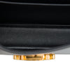 Celine Shiny Calfskin Triomphe Claude Shoulder Bag Secondhand