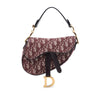 Dior Mini Oblique Canvas Saddle Bag Secondhand